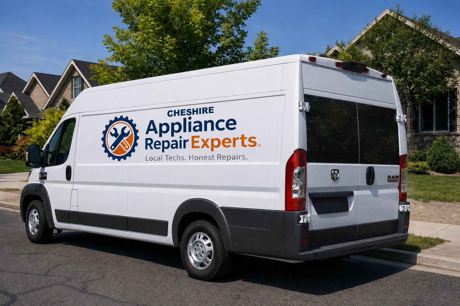 Cheshire Appliance Repair Experts van